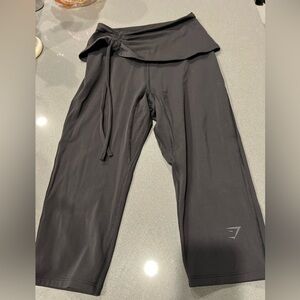 Gymshark fold over cropped pants